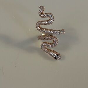 Taylor Swift Gold Snake Ring